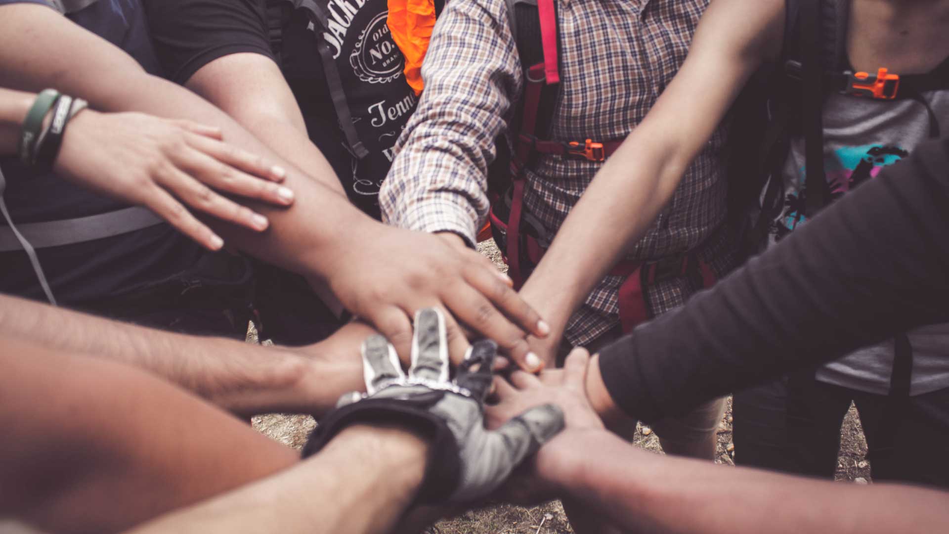 Eco Spirituality - team building handshake